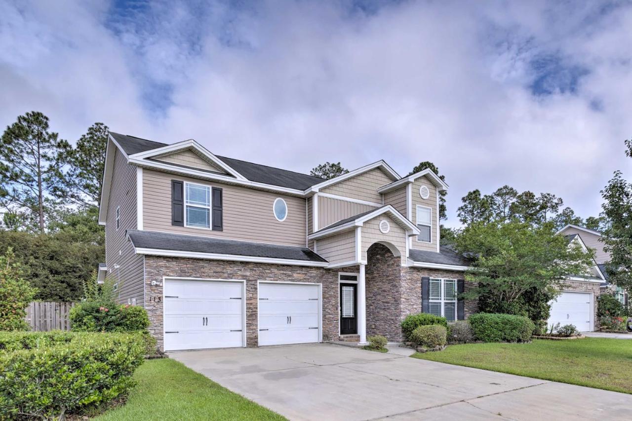 Spacious Pooler Home With Family-Friendly Perks Savannah Luaran gambar